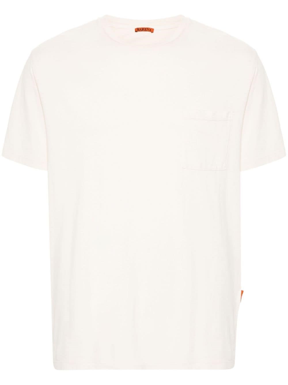 Shop Barena Venezia Barena T-shirt Giro In Bianco