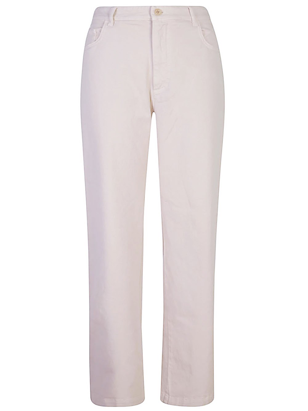 Shop Barena Venezia Arena Pantaloni Barone Dritti In Bianco