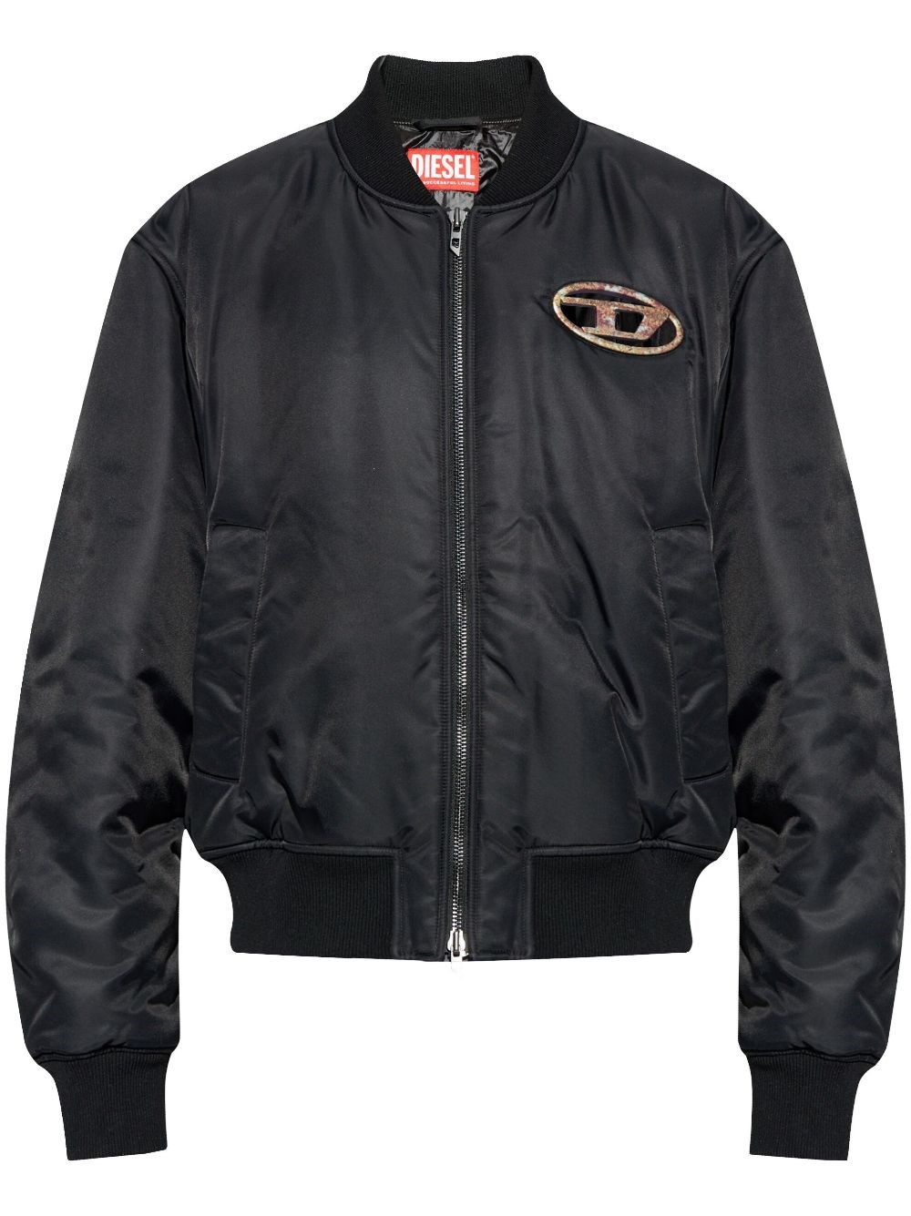 Shop Diesel Bomber J-milles-rugg In Nero