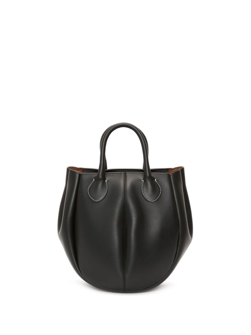 Shop Jw Anderson Borsa Tote Punch Piccola In Nero