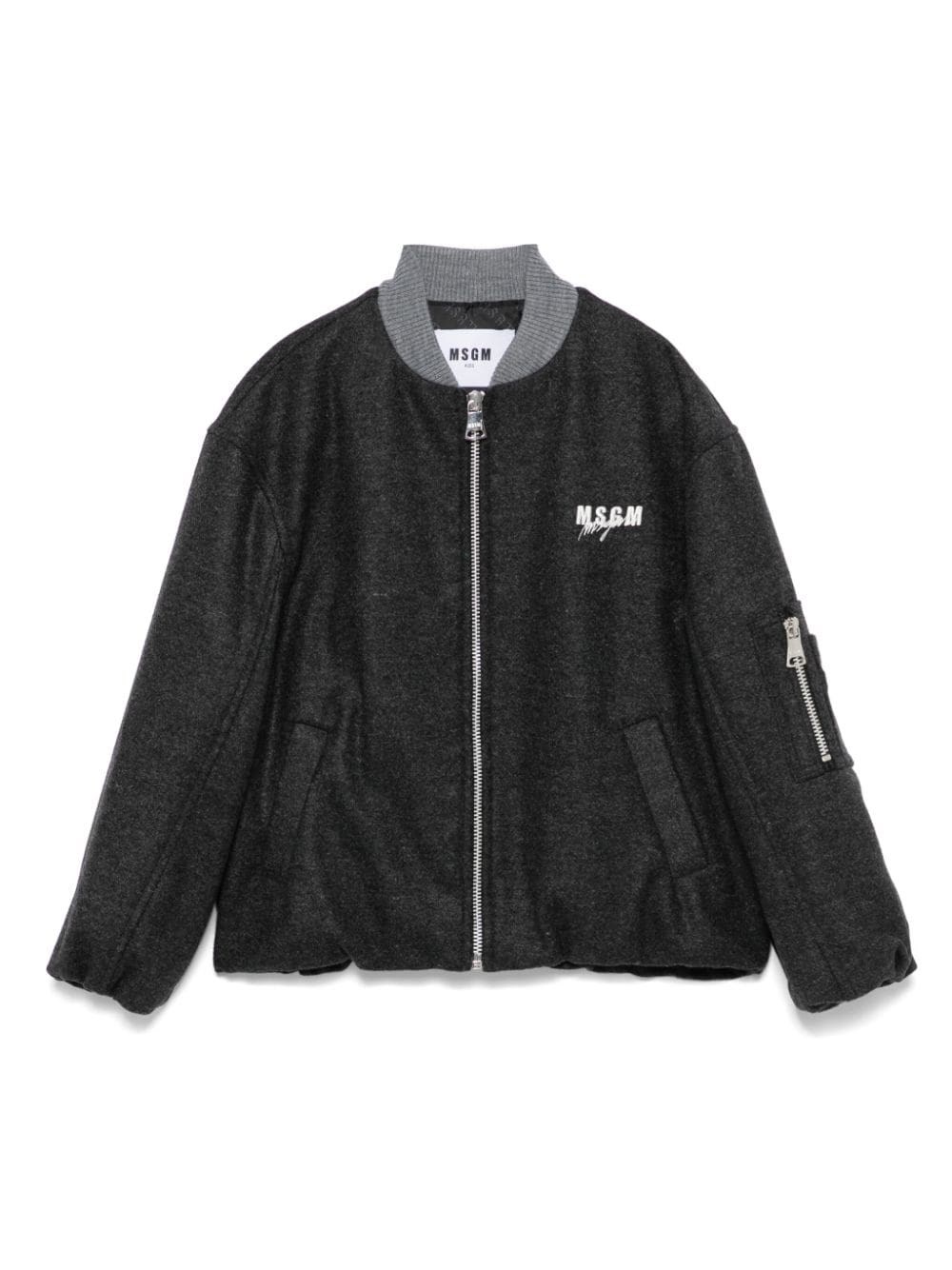 MSGM Msgm Kids
Bomber Con Banda Logo 