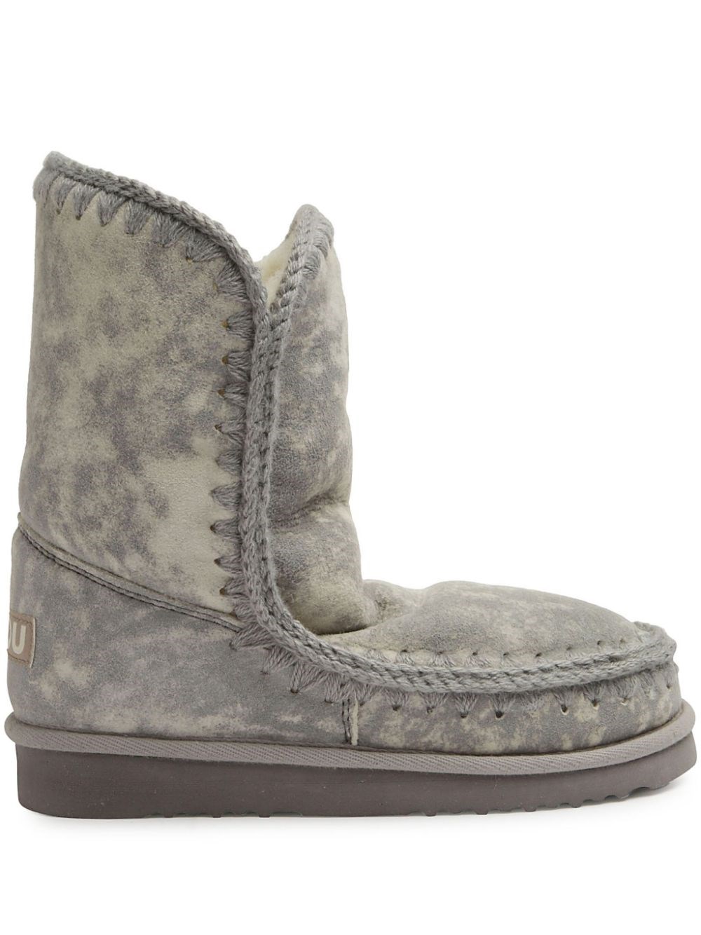 Shop Mou Eskimo 24 Boots In Blu