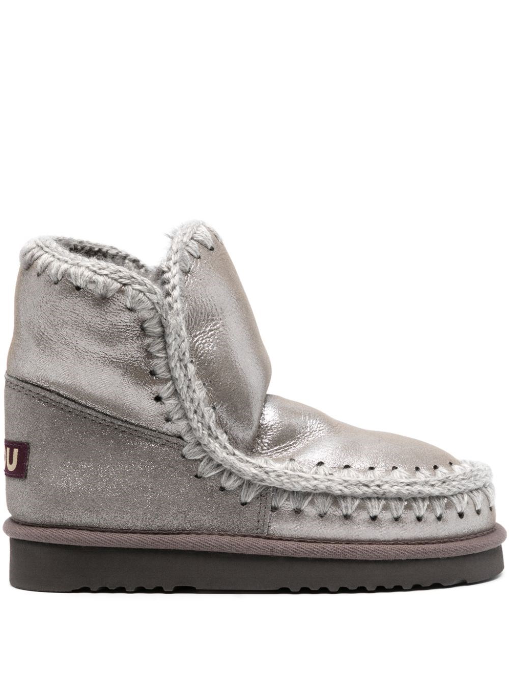 Shop Mou Eskimo 24 Boots In Grigio