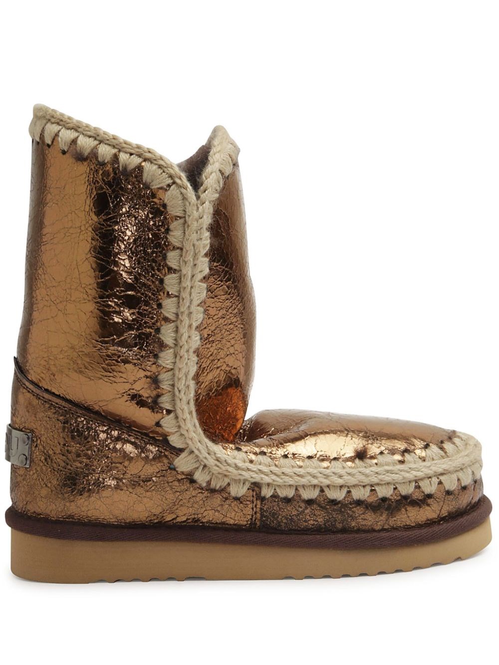 Shop Mou Eskimo 24 Boots In Marrone