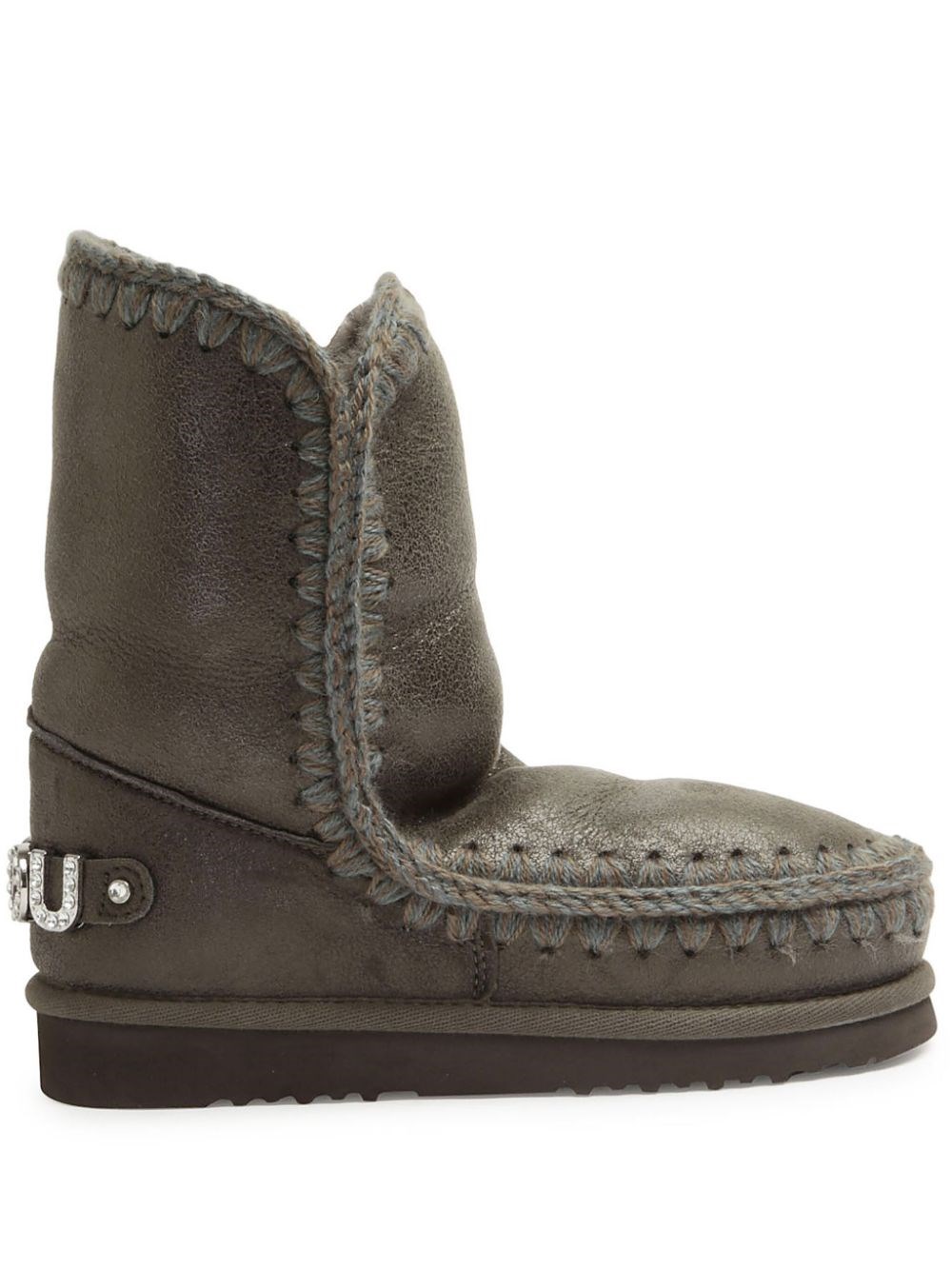 Shop Mou Eskimo 24 Boots In Verde