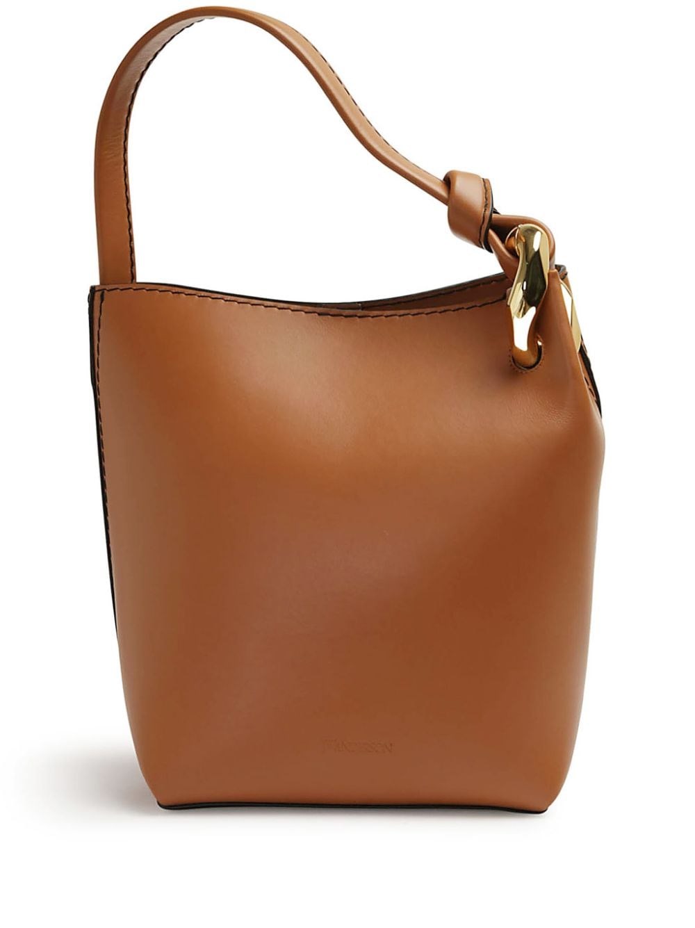 Shop Jw Anderson Borsa A Secchiello Corner In Arancione