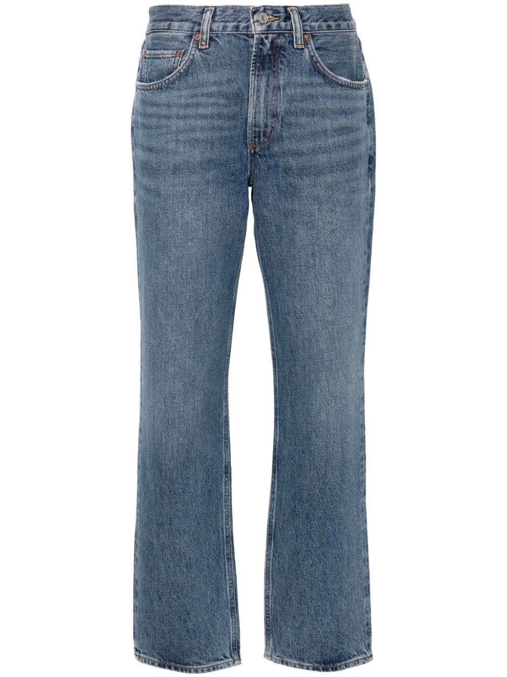 Shop Agolde Jeans Valen In Blu