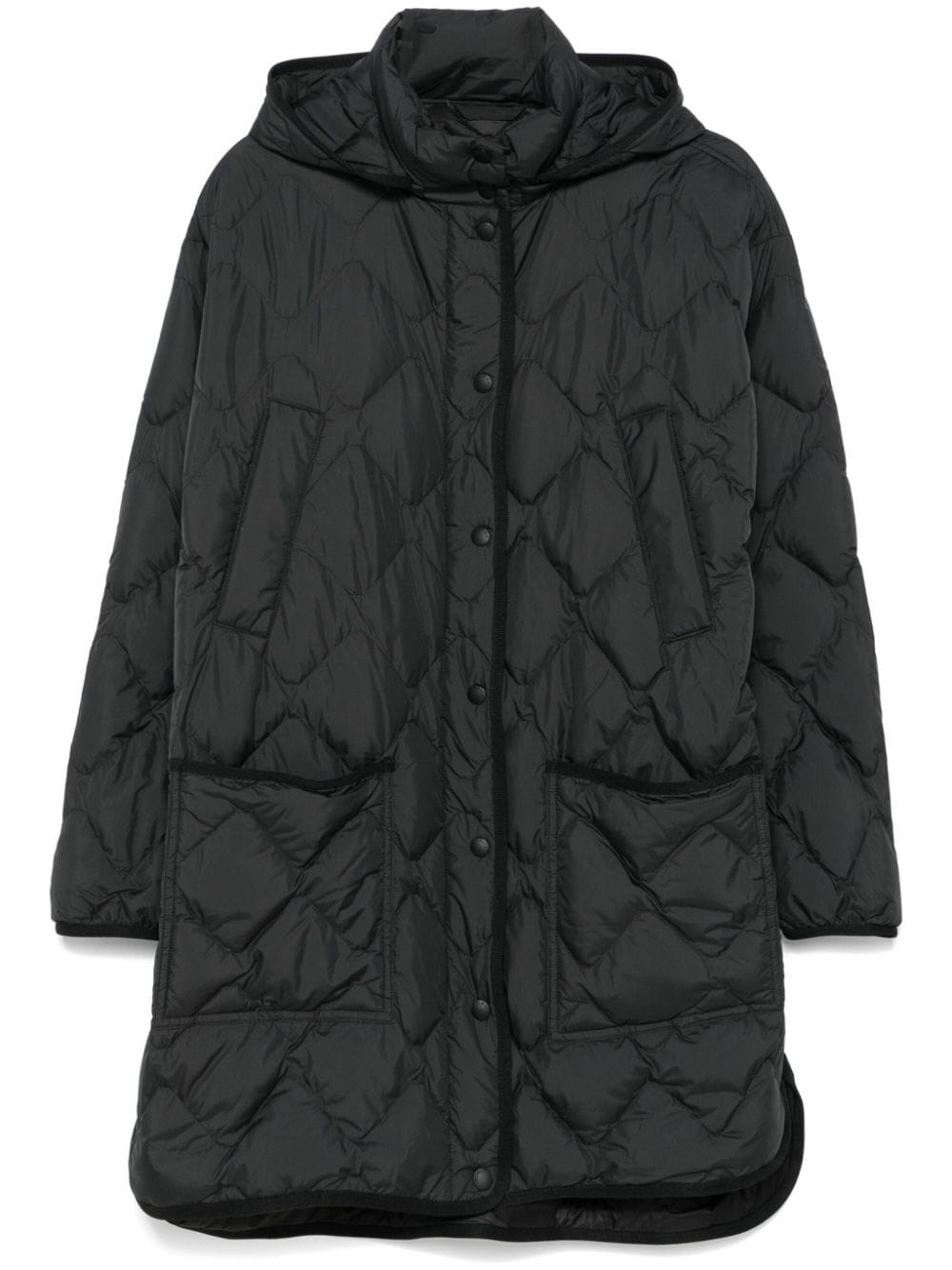 Shop Woolrich Cappotto Heritage Con Mantella In Nero