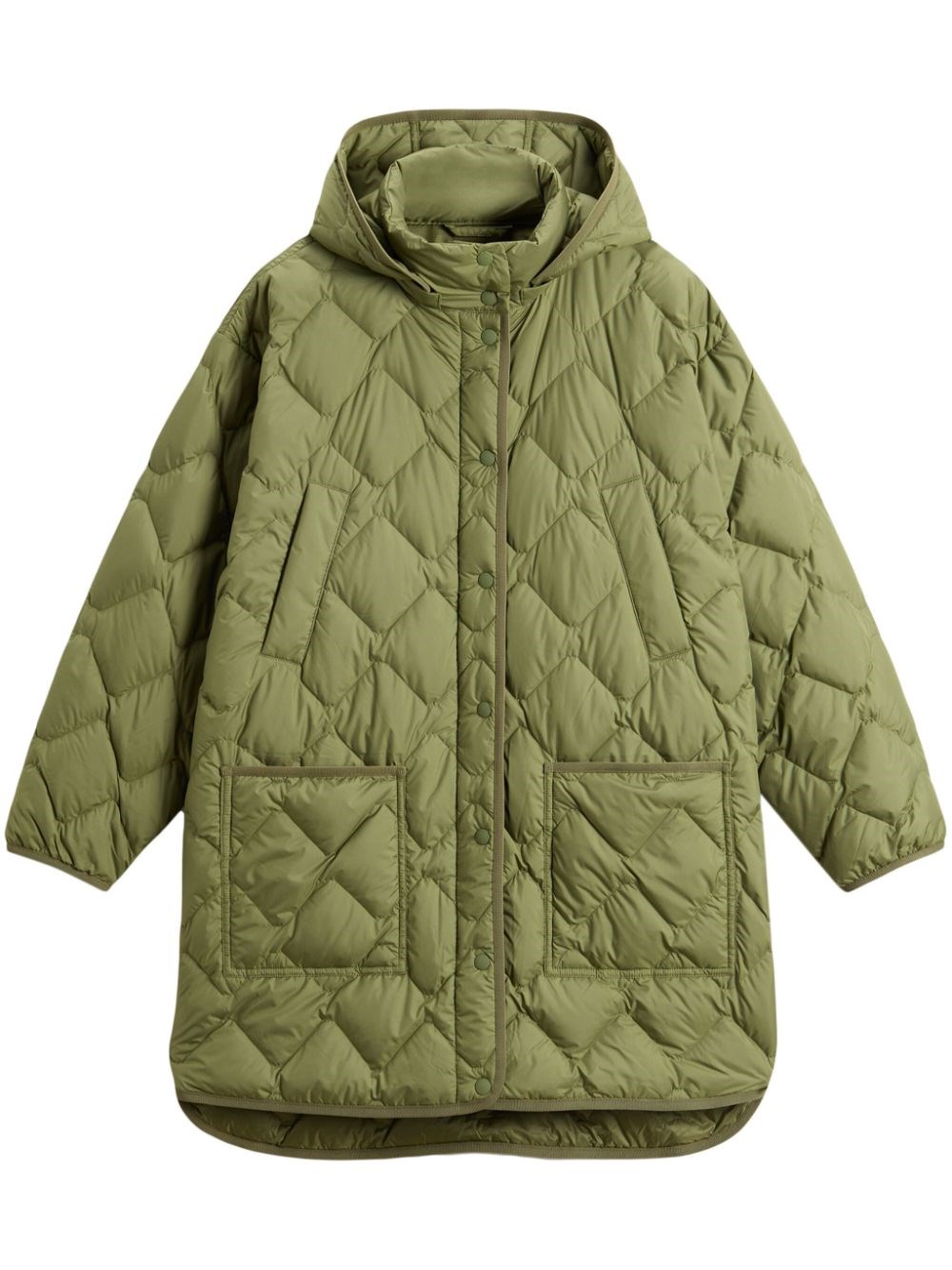 Shop Woolrich Mantella Heritage In Verde