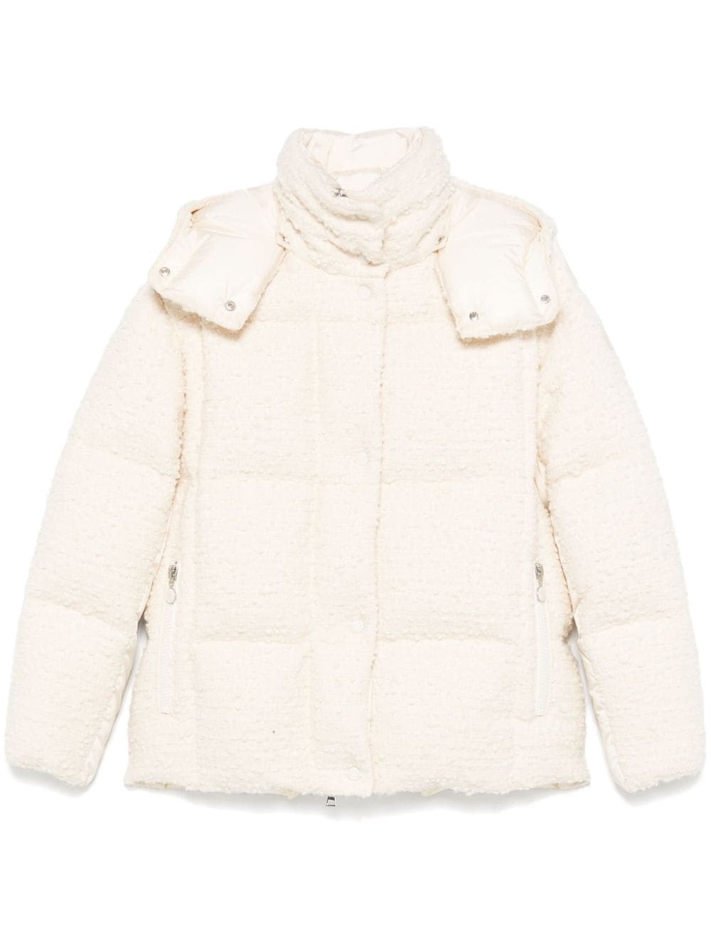 Moncler Cappotto Paranas In Neutral