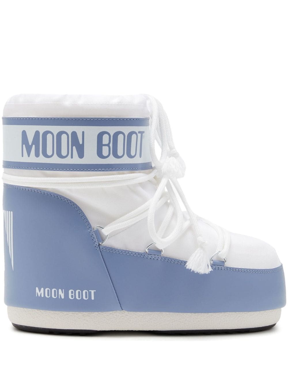 Moon Boot Stivali Icon Imbottiti Con Stampa In Blue