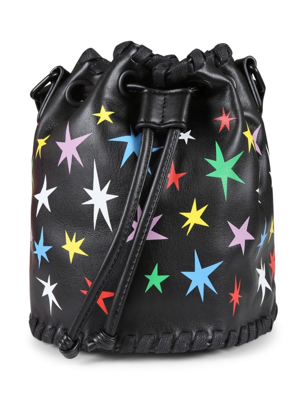 Stella Mccartney Kids Borsa A Secchiello Con St In Black