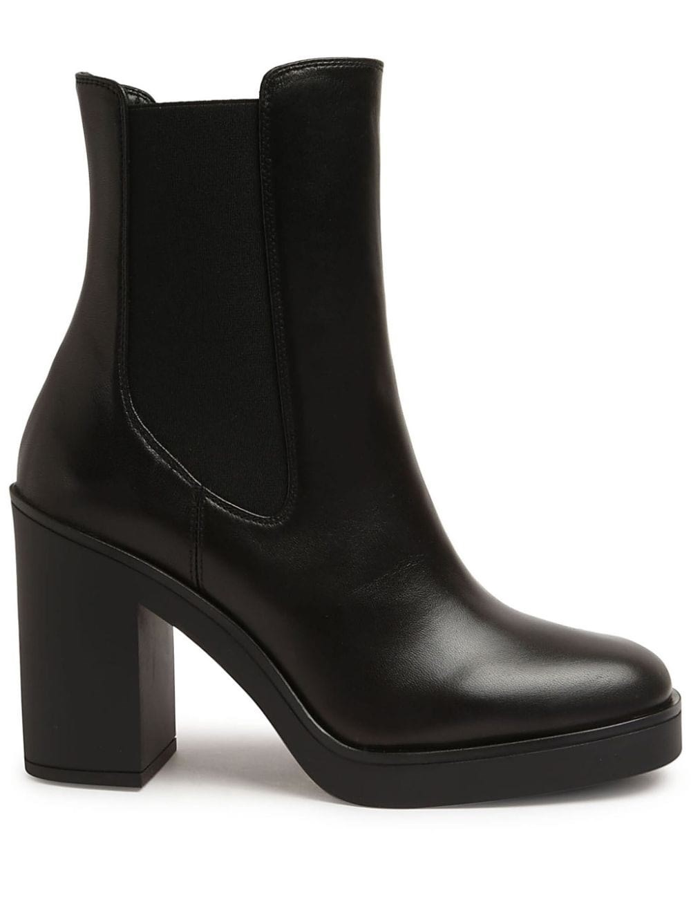 Shop Stuart Weitzman N Stivali Bethenny Da 80 Mm In Nero