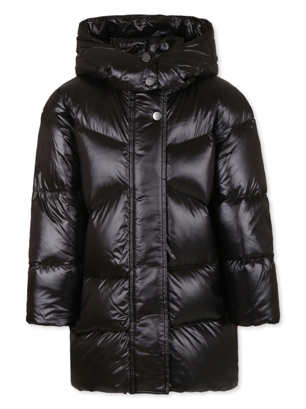 Woolrich Kids Cappotto Imbottito In Black