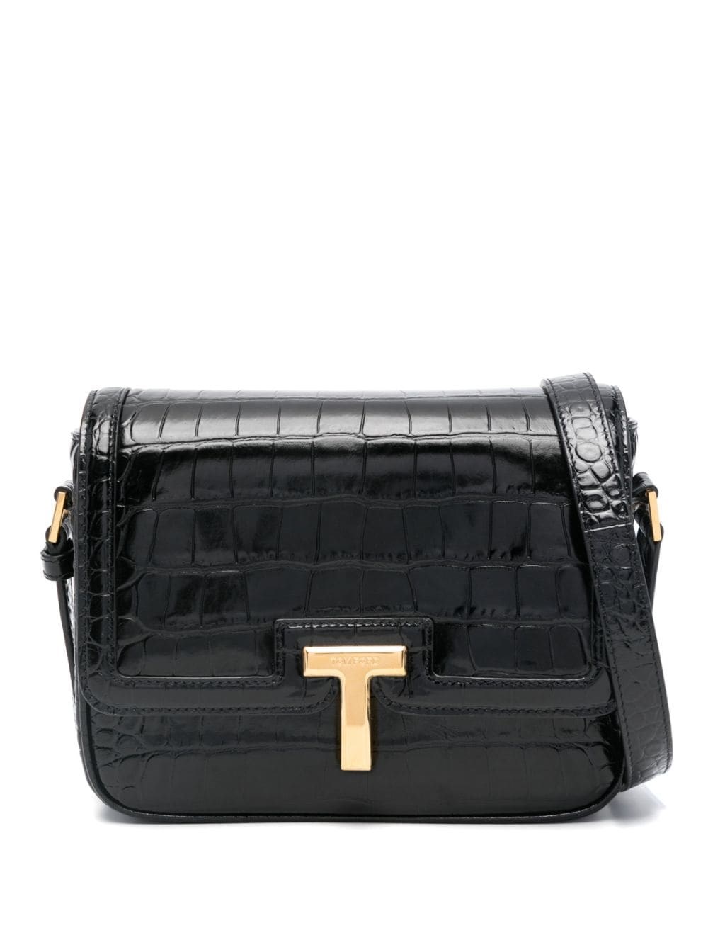 Shop Tom Ford Borsa A Spalla Wallis In Nero