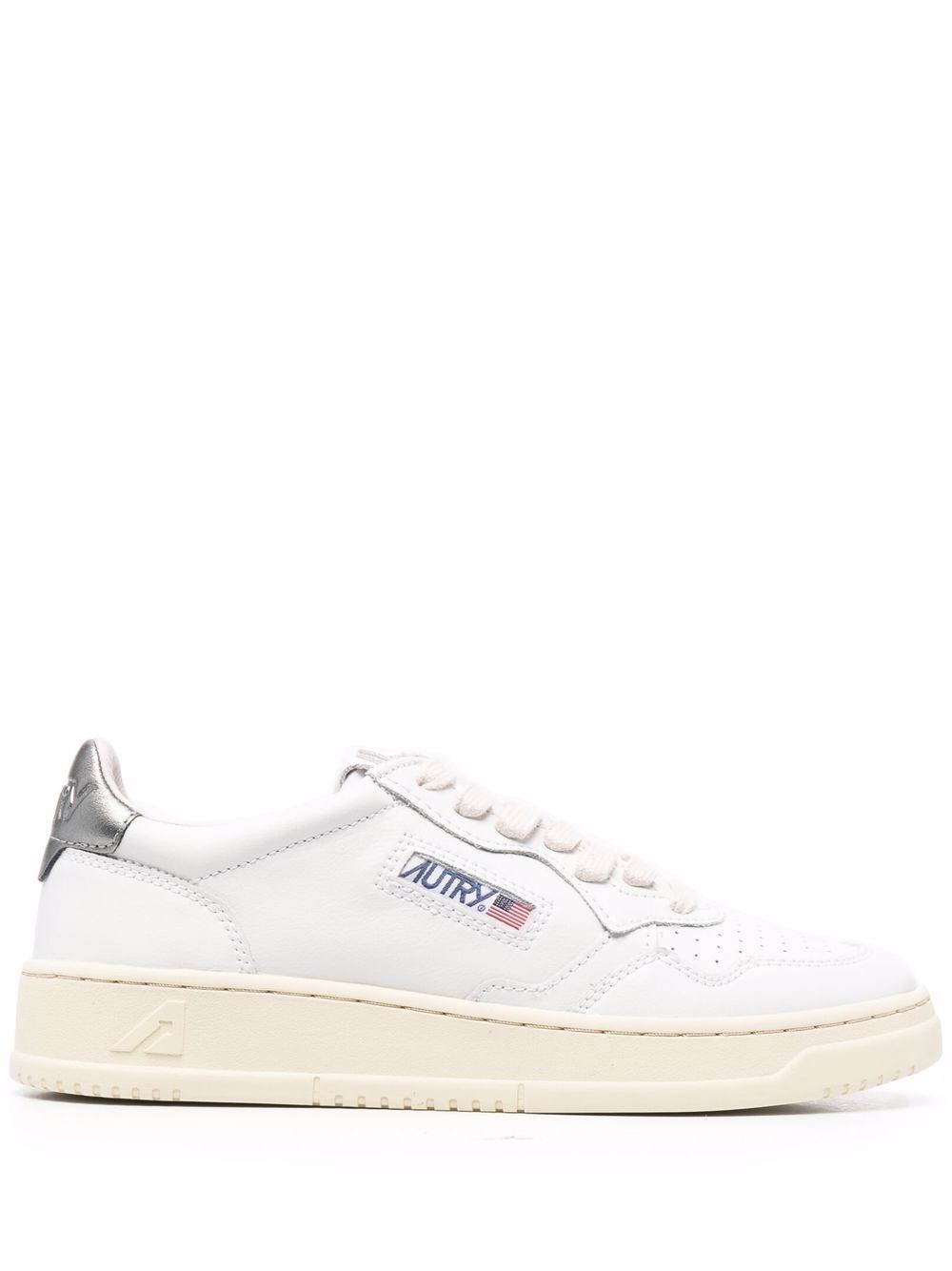Autry Classic Low-top Sneakers With Logo Patches