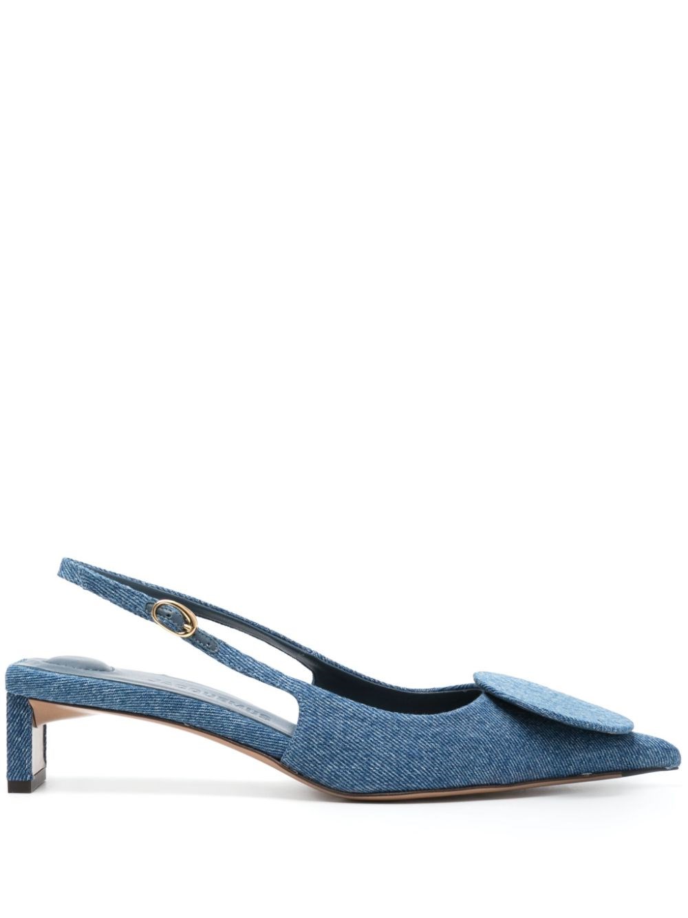 Jacquemus Les Slingbacks Duelo 40mm Pumps In Blue