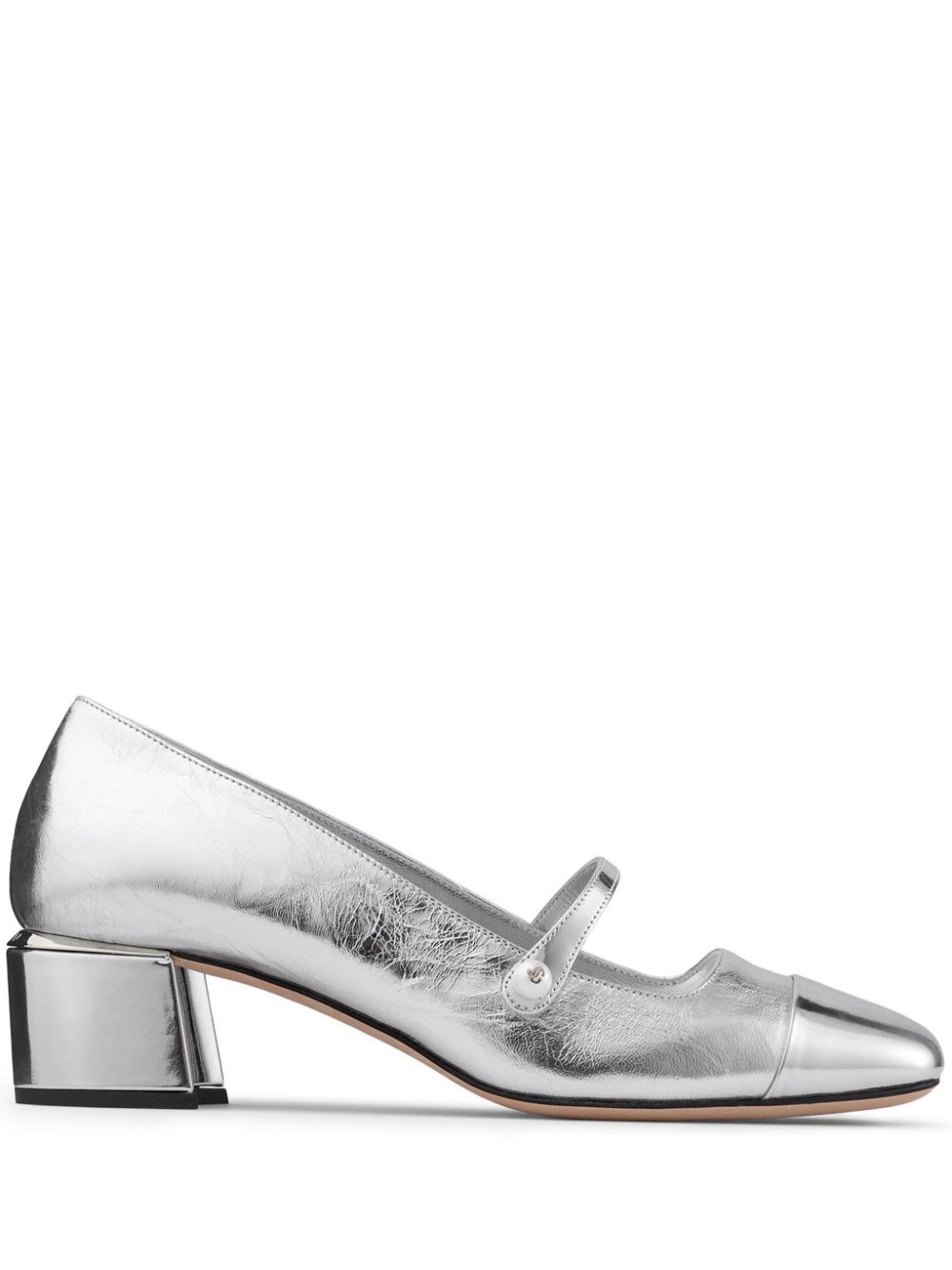 Jimmy Choo 45 Elisa Square Toe Pumps