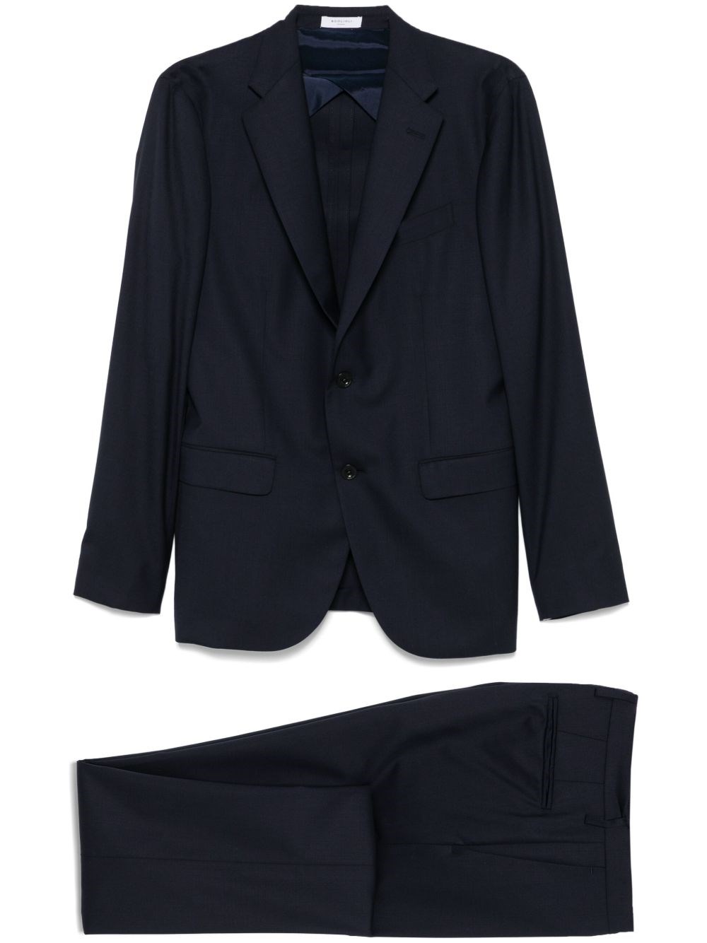 Boglioli Striped Double-breasted Virgin Wool Suit