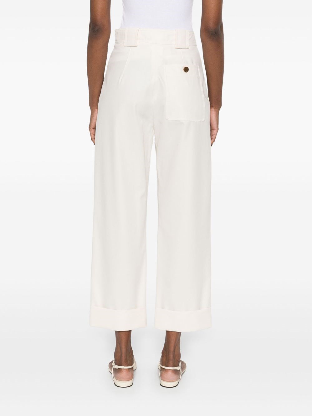 パンツ Max Mara 'Palio' pants Max Mara Palio Trousers | Neutrals | FARFETCH
