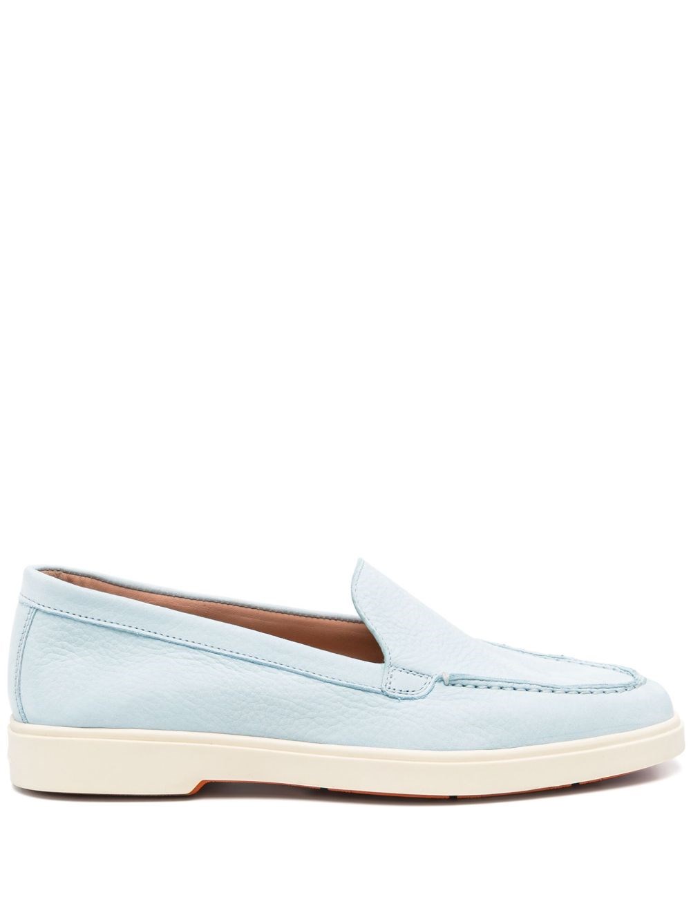 Santoni Leather Moccasins