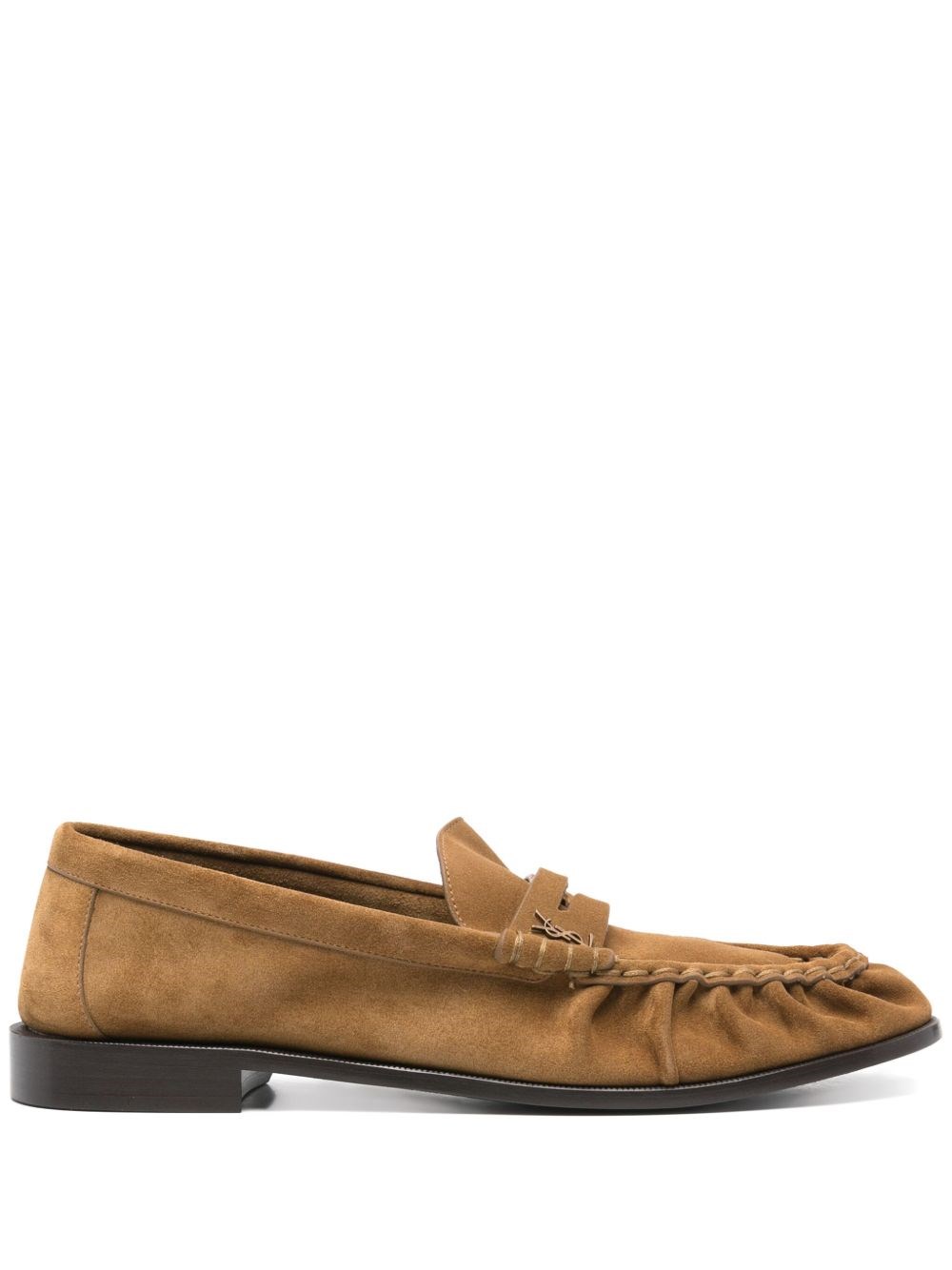 Saint Laurent Loafers Decorated With Cassandre.