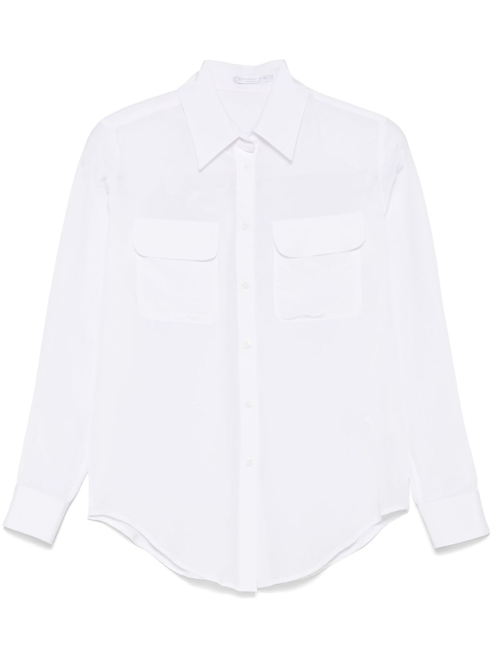 Cenere Gb Silk Shirt In White