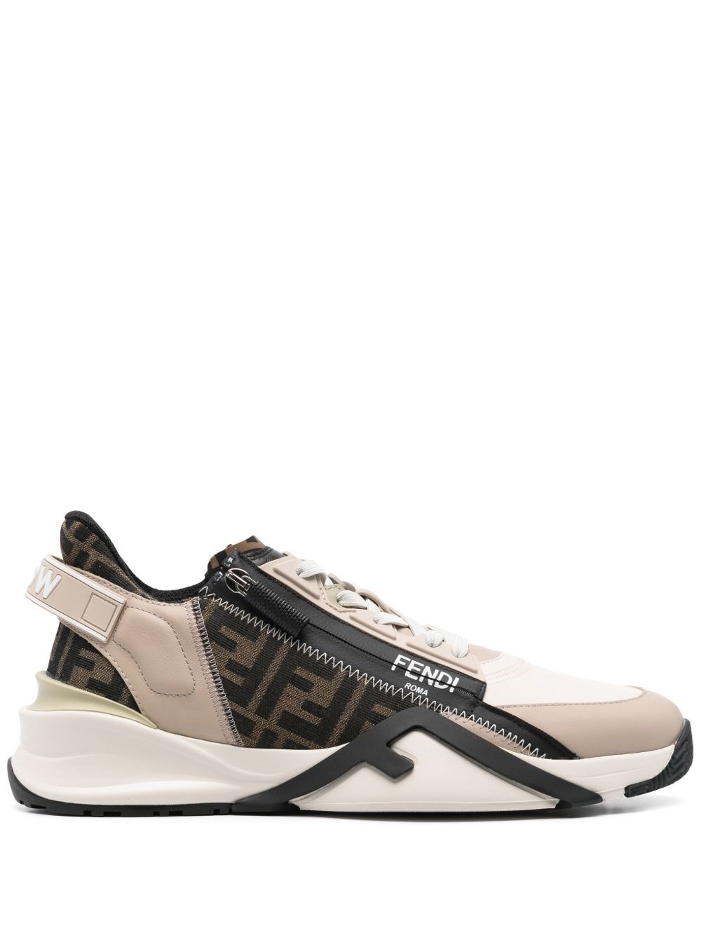 Fendi Uomo Bianco Fendisneakers Flow Piccolo