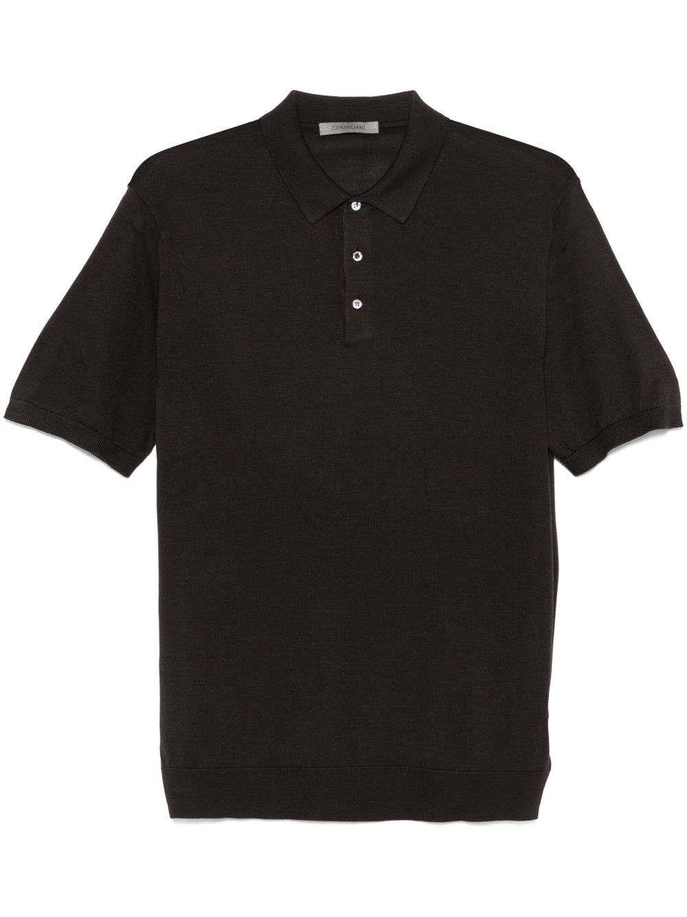 Corneliani Fine Knit Polo Shirt