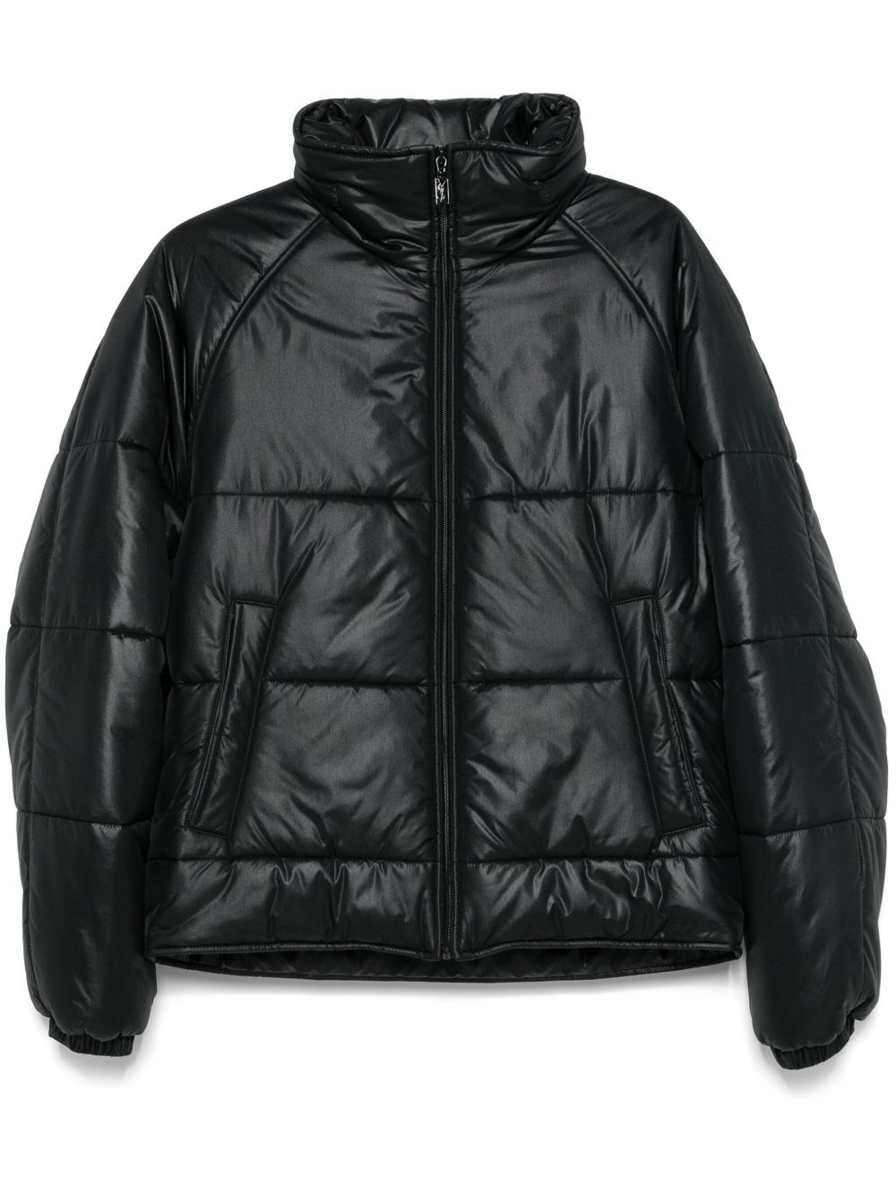 Saint Laurent Cassandre Padded And Quilted Nylon Jacket