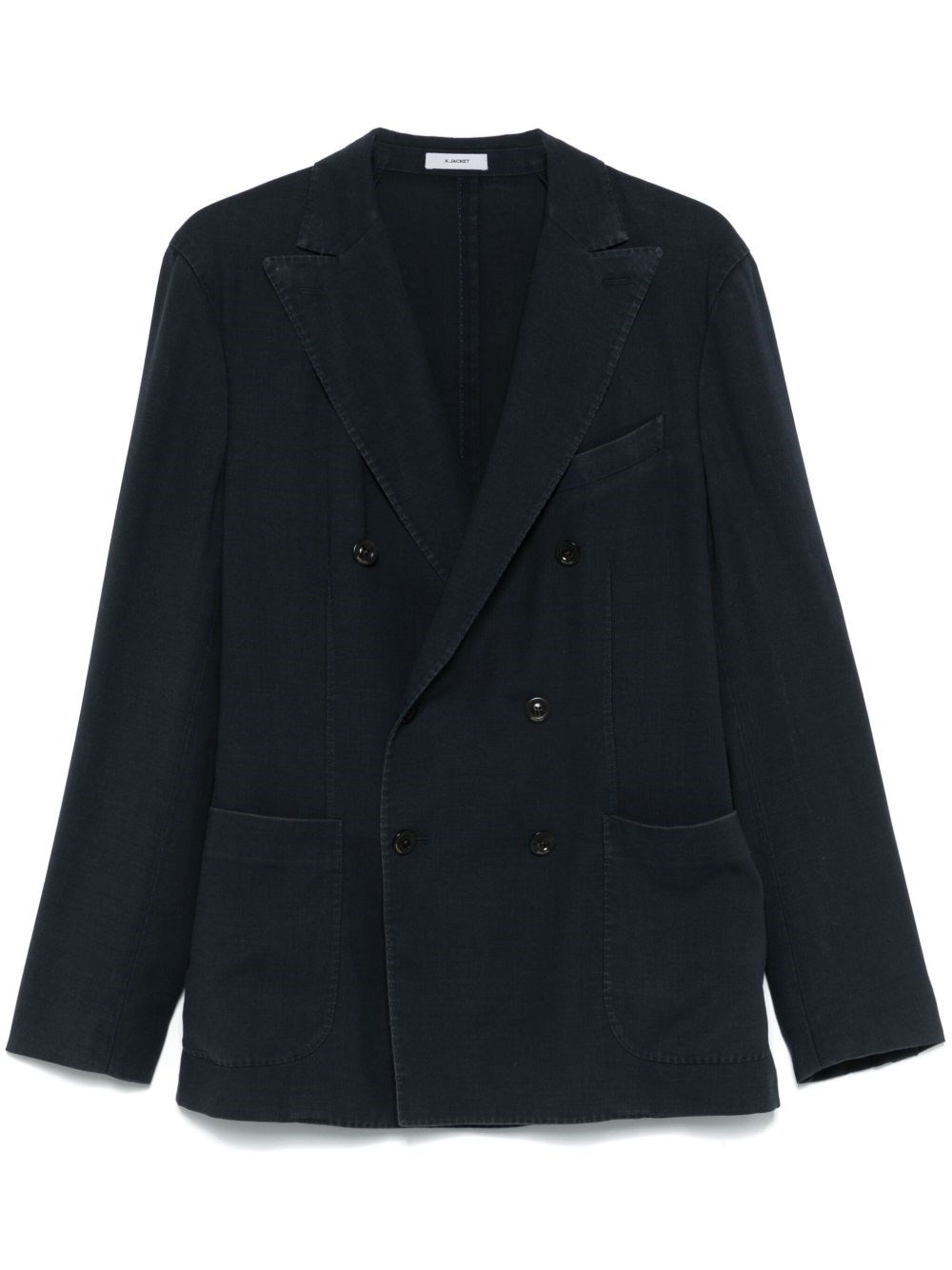 Boglioli Single Breasted Blazer In Blue