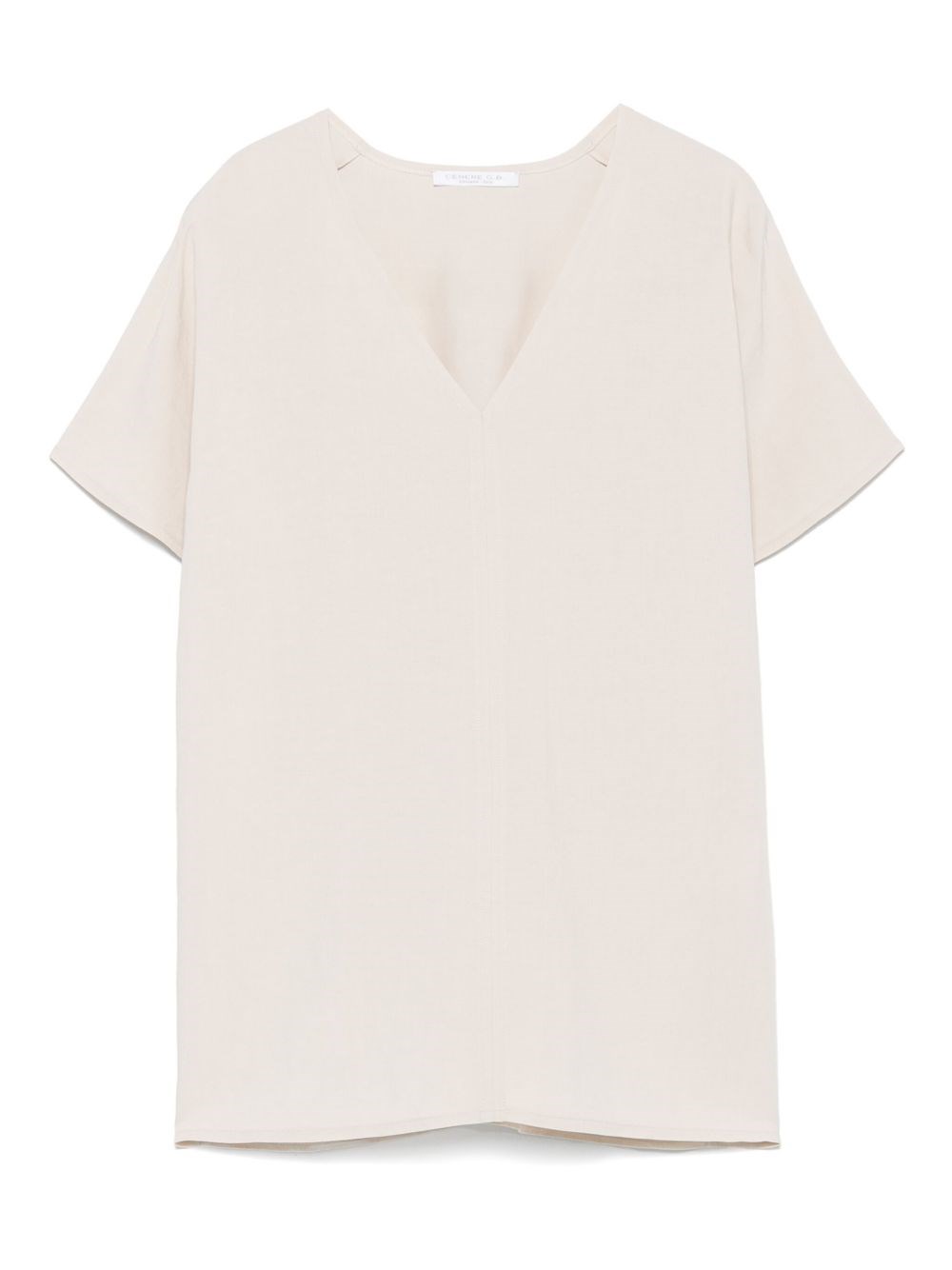 Cenere Gbt-shirt With Embossed Workmanship