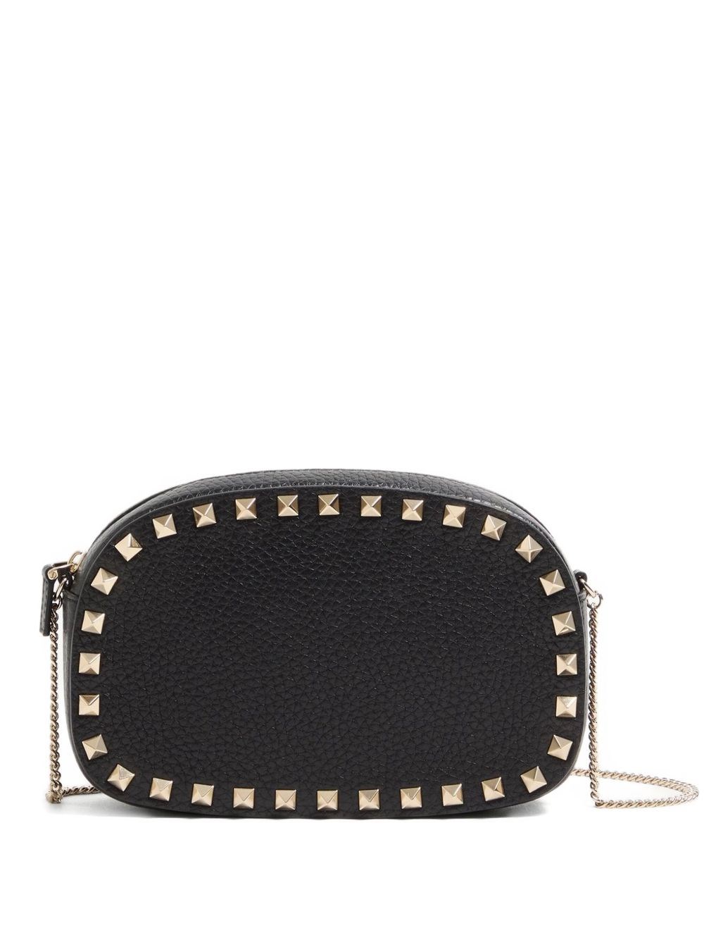 Valentino Garavani Rockstud Mini Crossbody Bag In Black