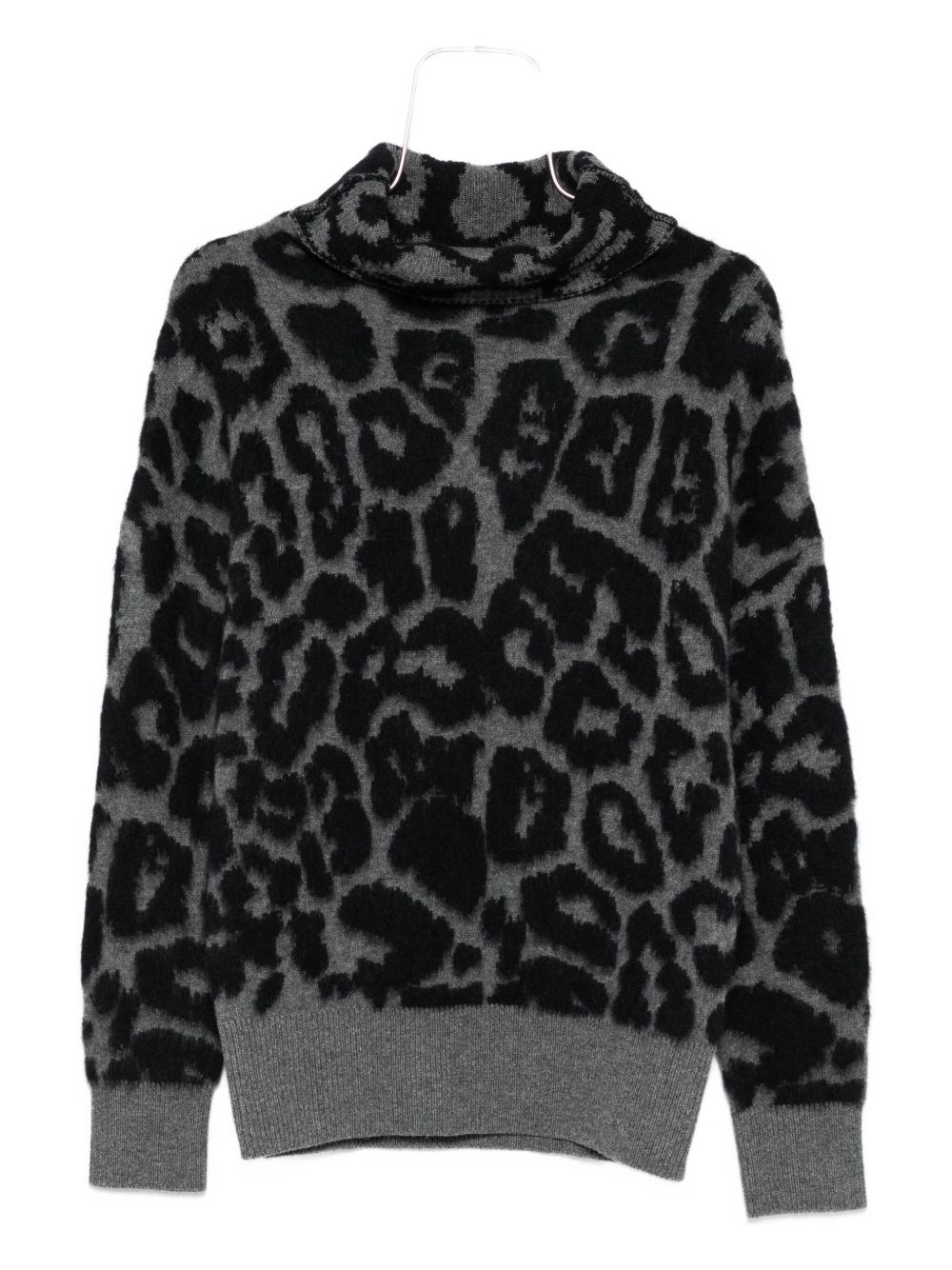 Stella Mccartney Leopard Print Sweater In Multi