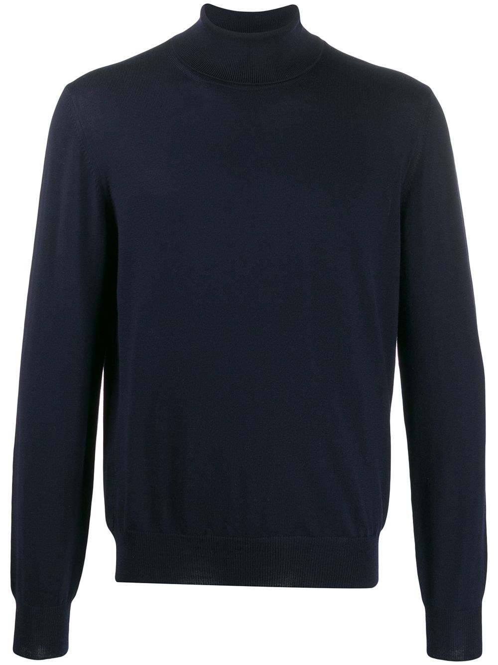 Barba Napoli Barba High Neck Dress In Blue