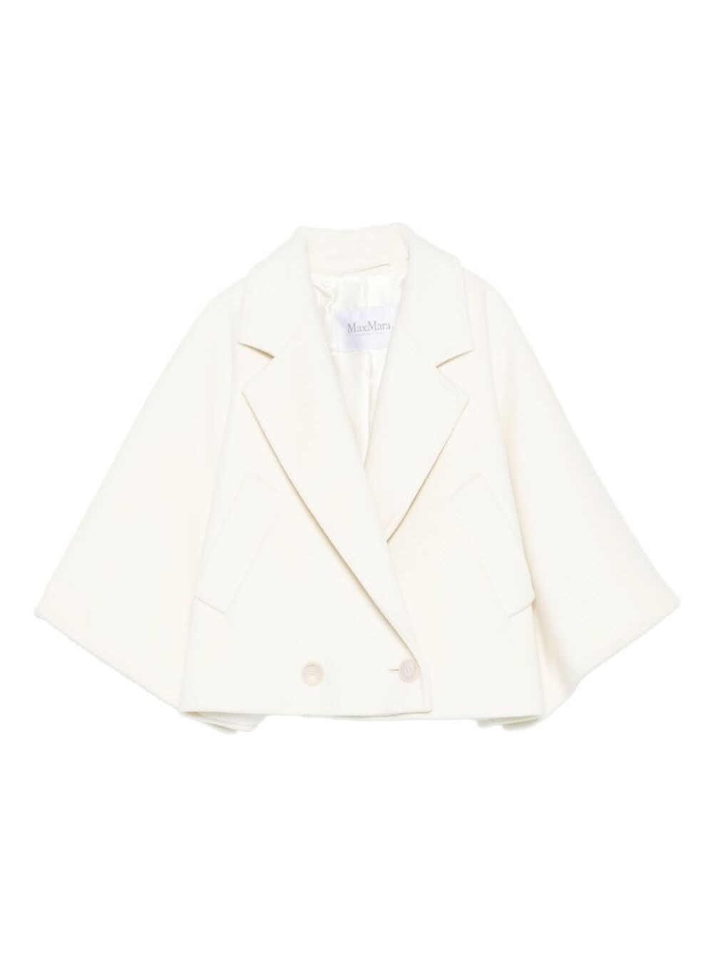 Max Mara Galea Jacket In White