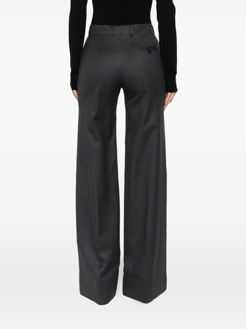 Stella Mccartney Tailored Wool Trousers In Black
