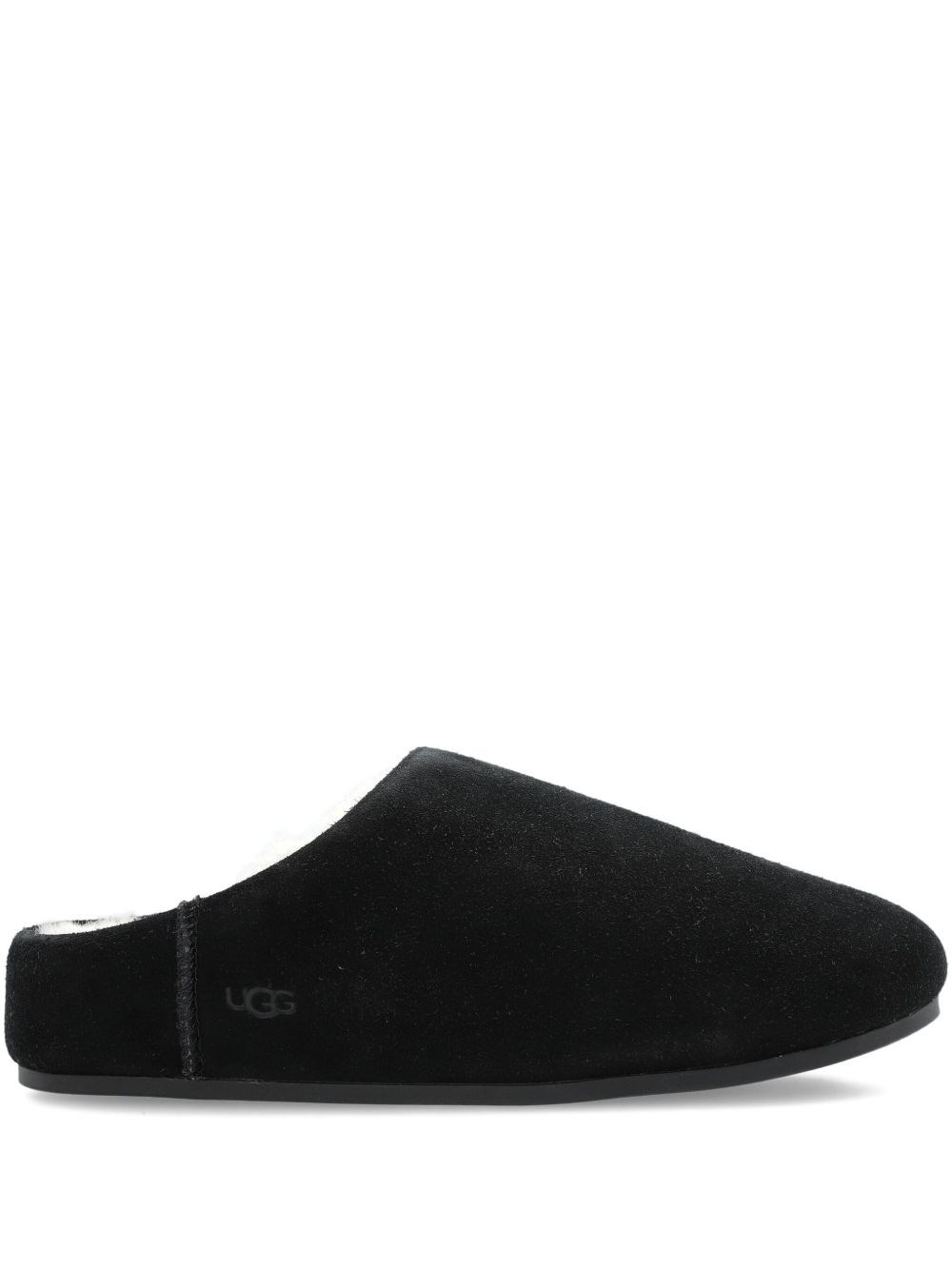 Ugg Elea Suede Slipper In Black