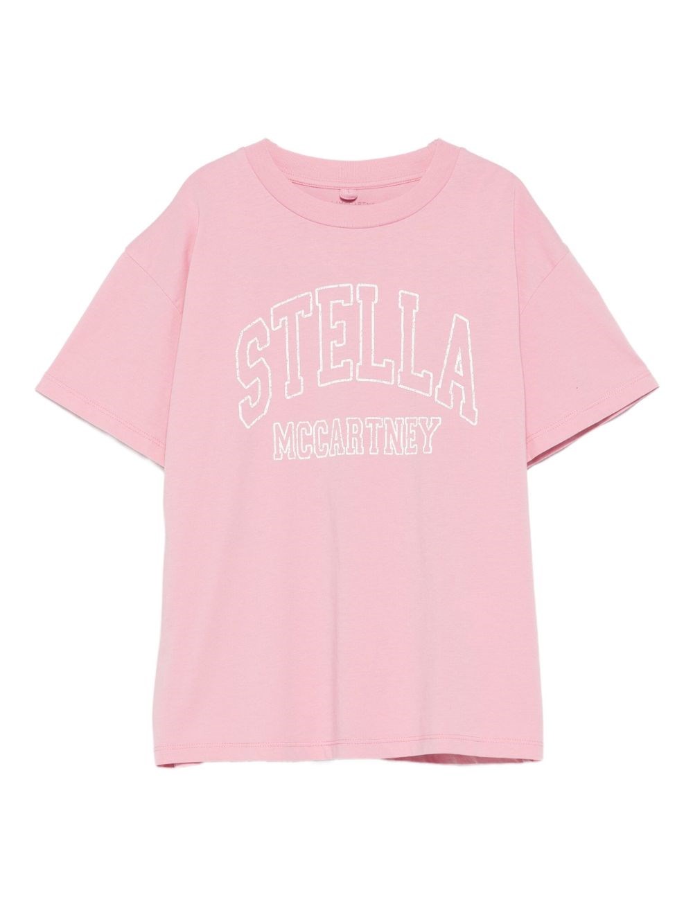 Stella Mccartney Kids Logo T-shirt In Pink
