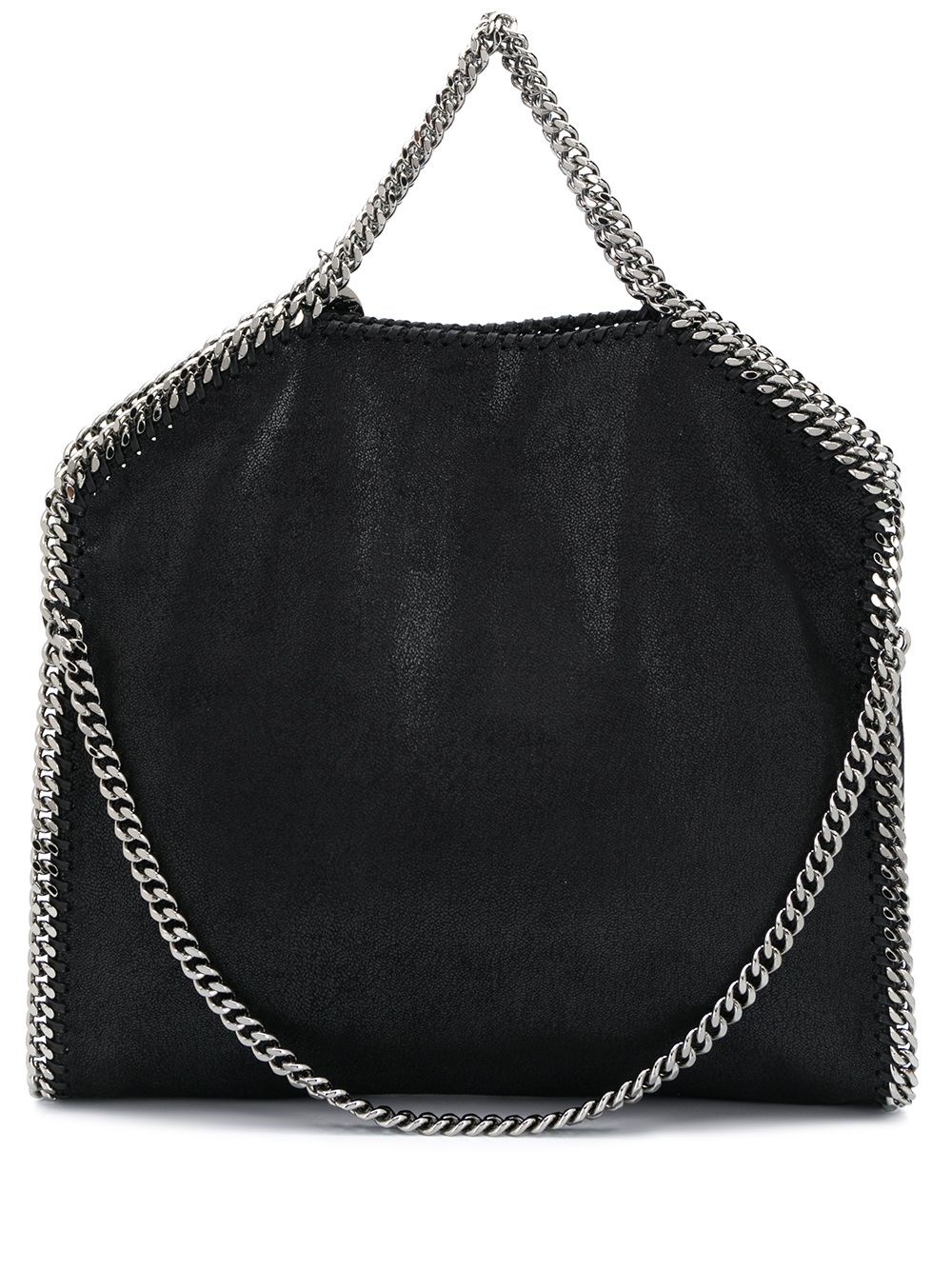 Stella Mccartney Borsa Tote Falabella Fold Over In Black