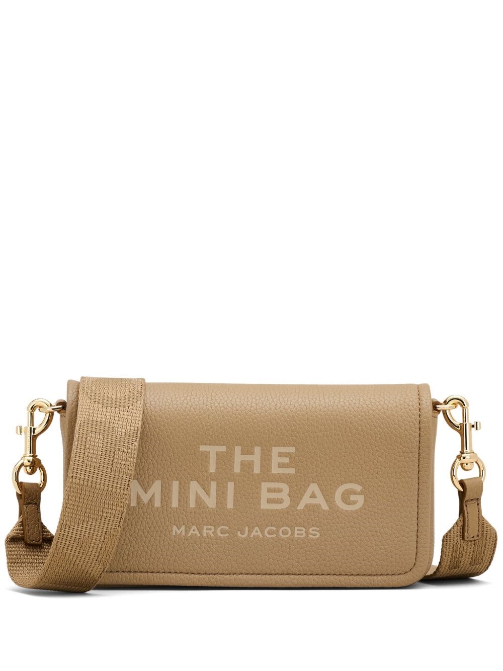 Marc Jacobs The Leather Mini Shoulder Bag In Brown