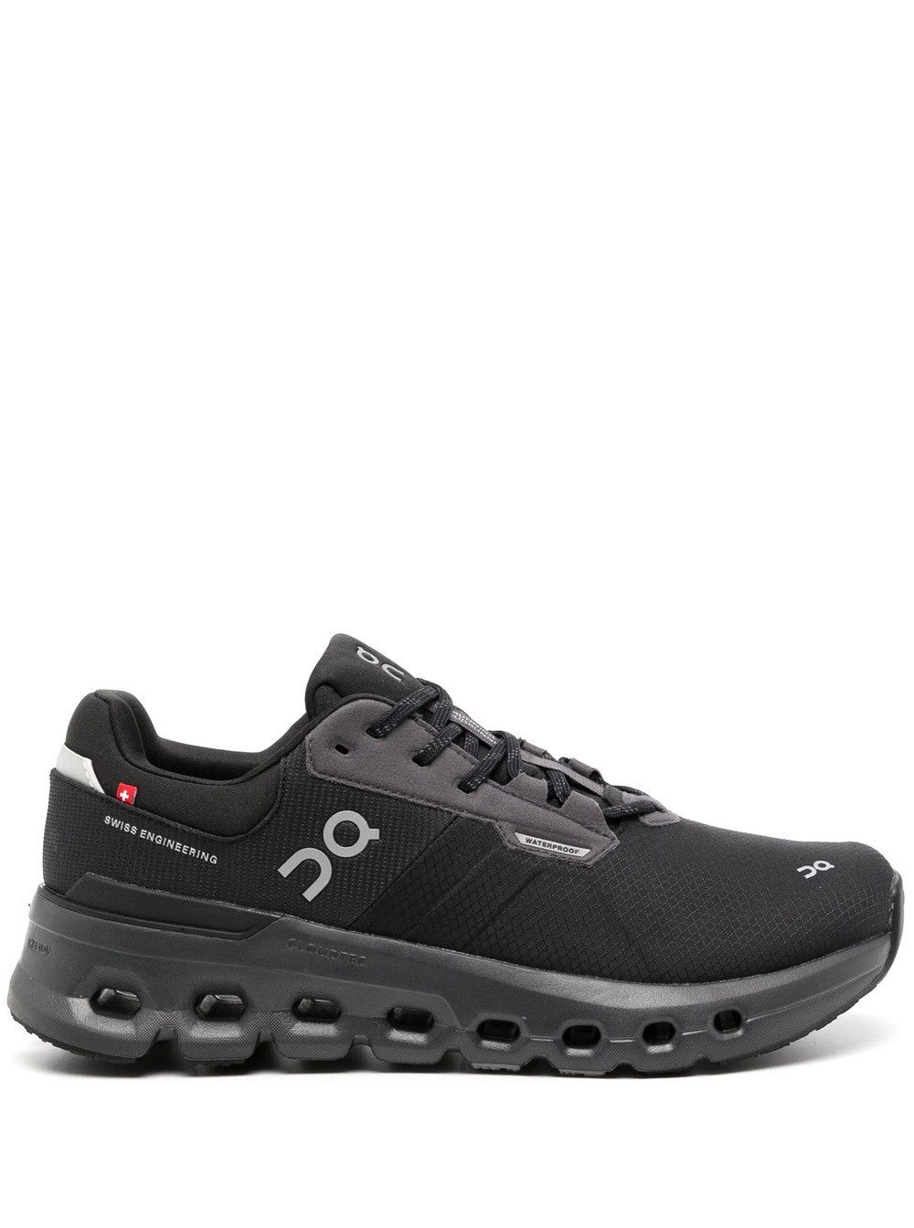 On Cloudrunner 2 Waterproof Running Shoe In Black