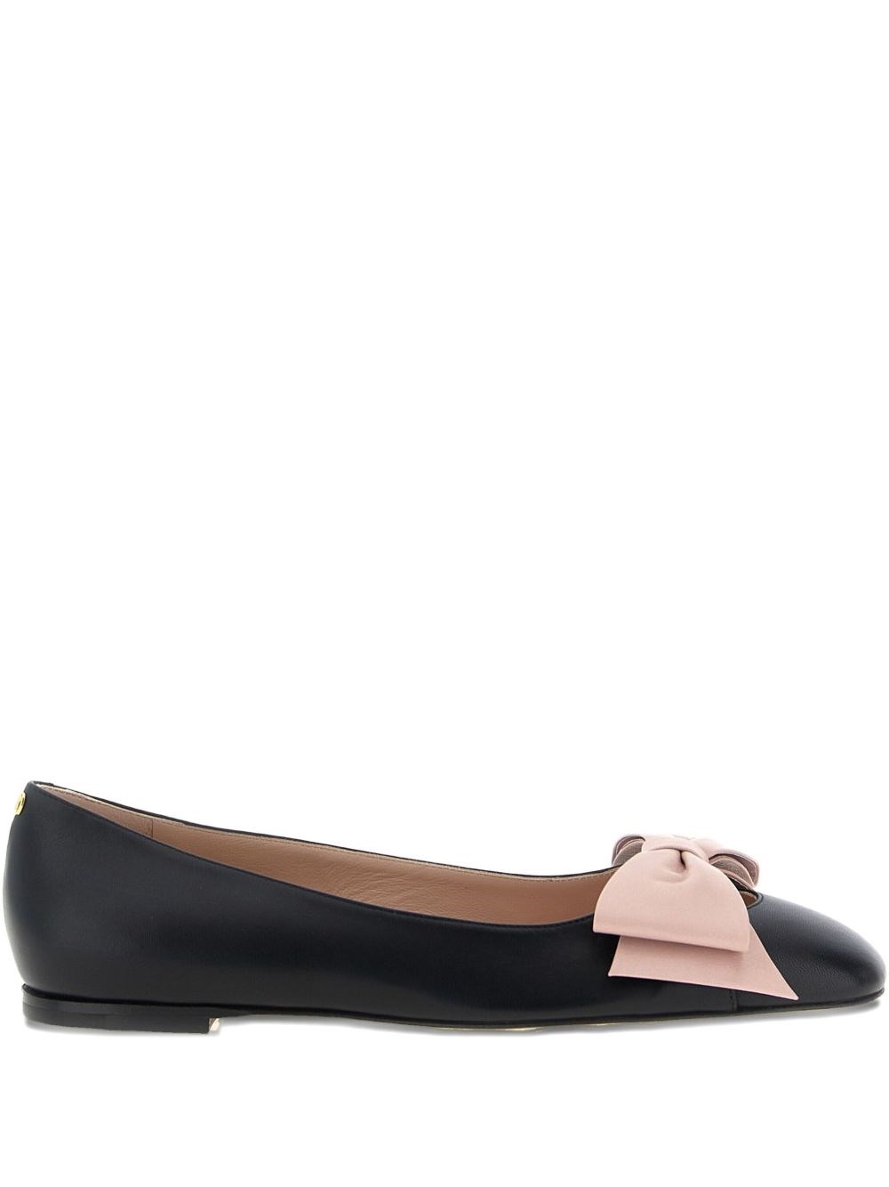 Valentino Garavani Bowow Ballerinas In Black