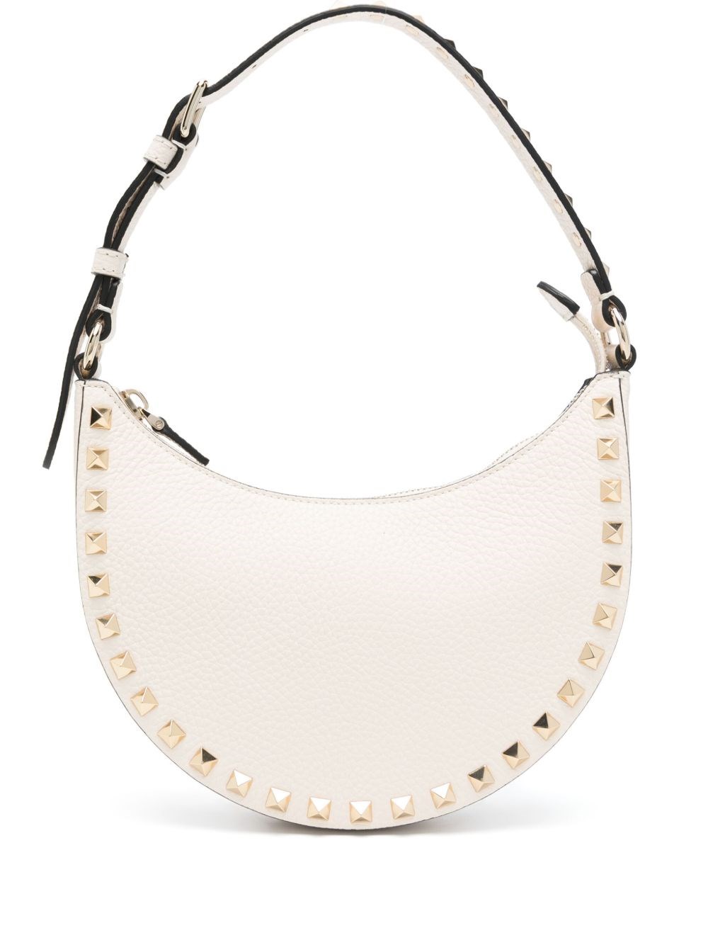 Valentino Garavani Rockstud Mini Tote Bag In White