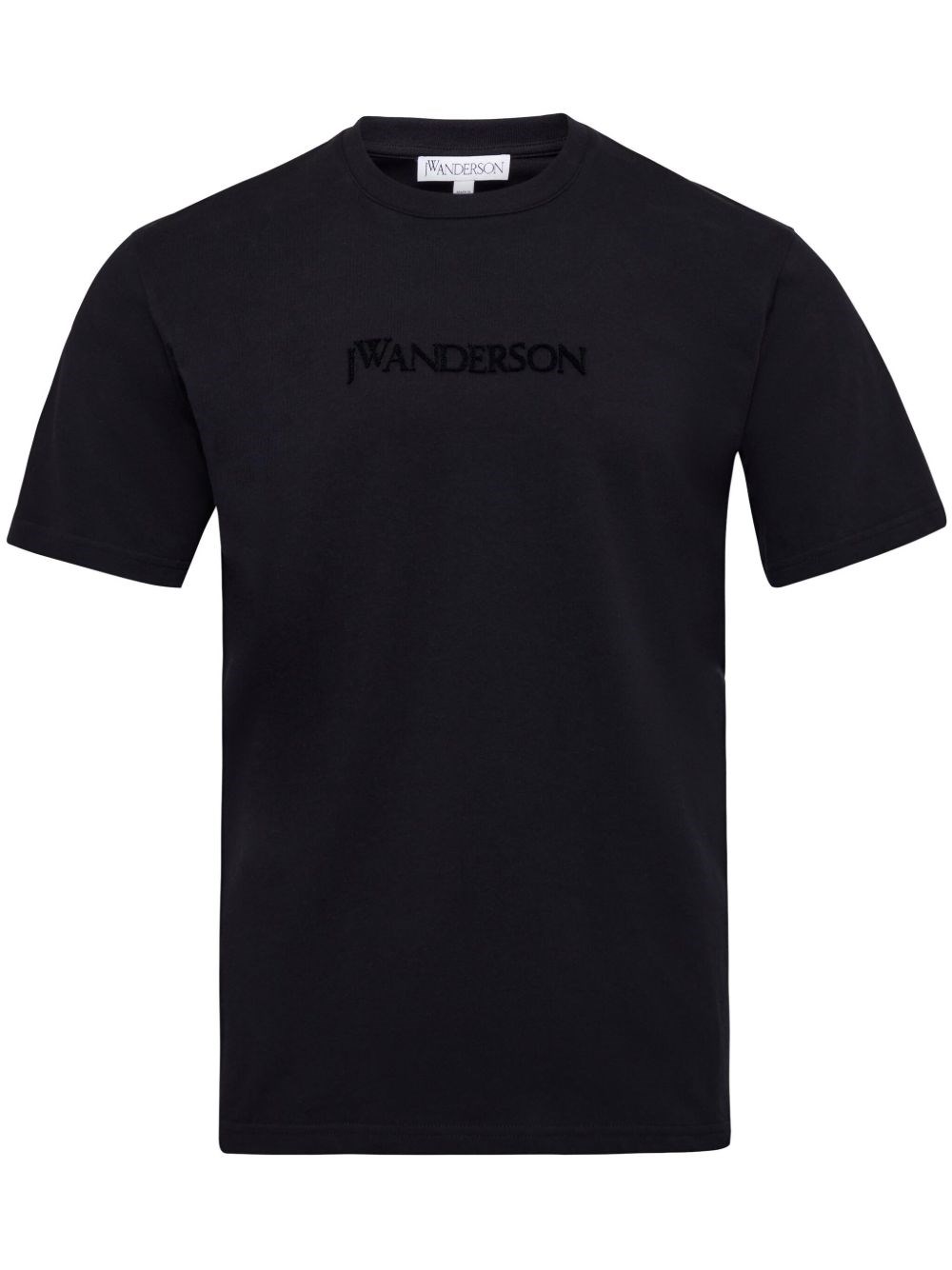Jw Anderson Embroidered T-shirt In Black