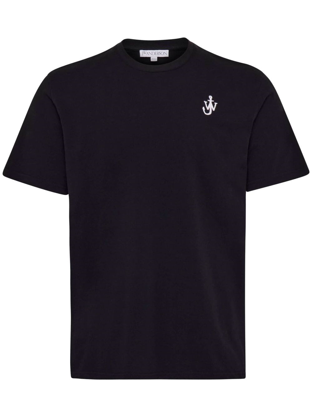 Jw Anderson Anchor Embroidered T-shirt In Blue