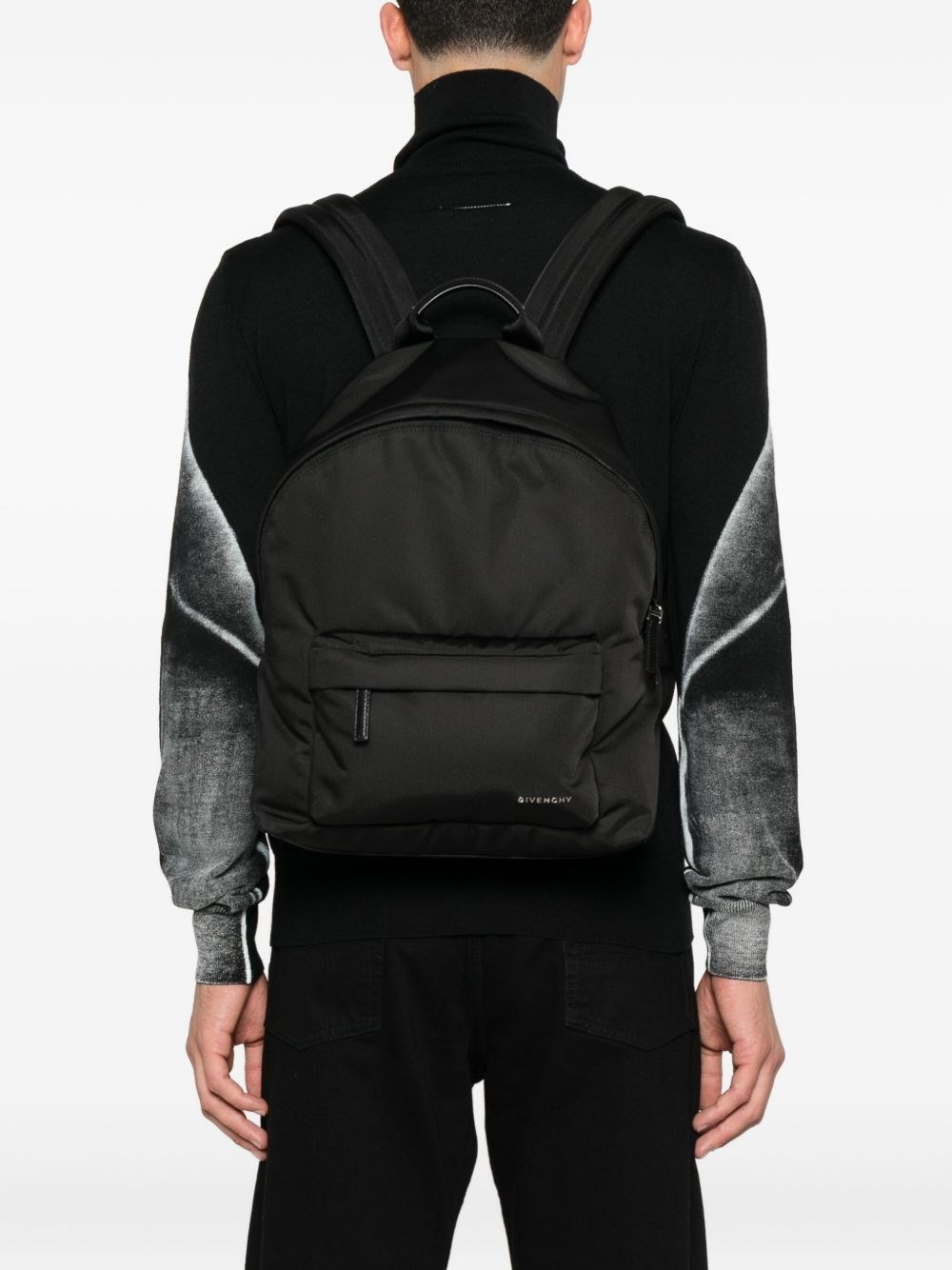 Givenchy Essential U Backpack With Handle In Black