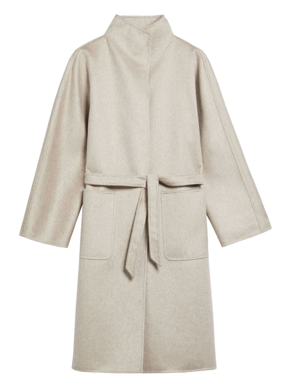 Max Mara Beige Lilia Cashmere Zibellinato Coat In Neutral