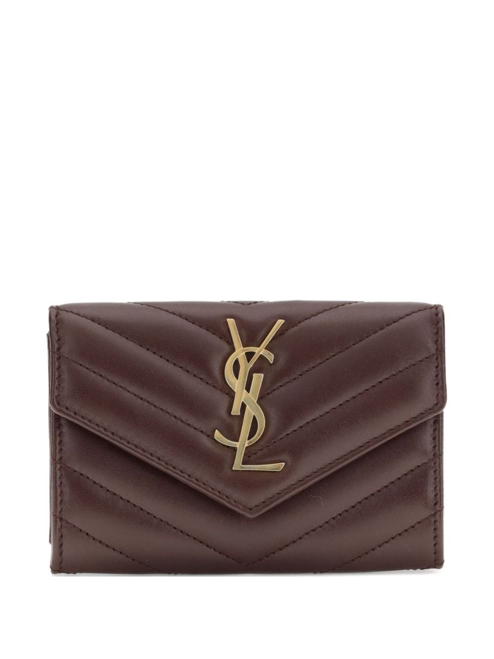 Saint Laurent Wallet In Red