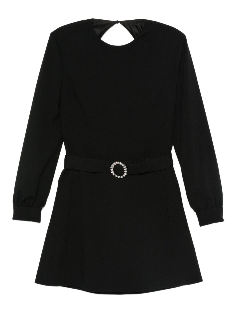 Saint Laurent Mini Dress In Black